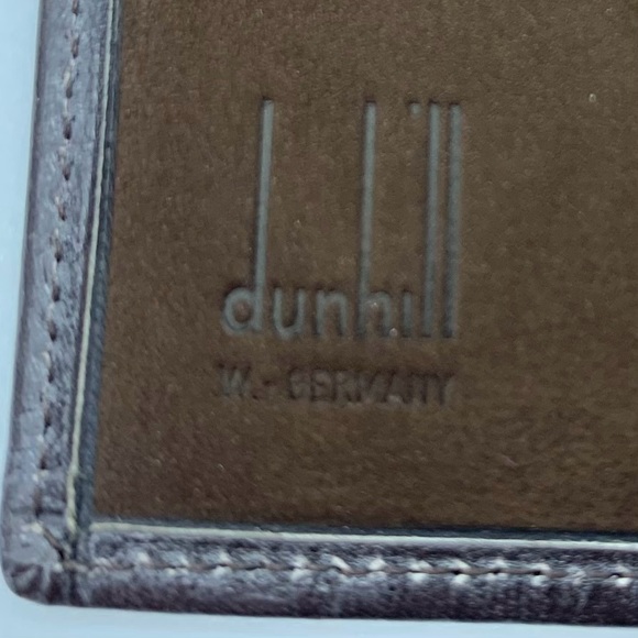 Dunhill Vintage Travel Document Leather Wallet - Picture 9 of 10